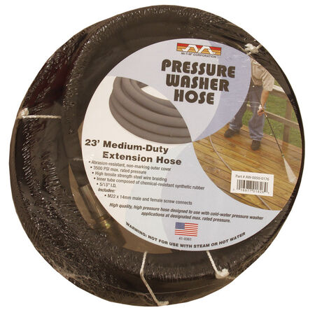 Mi-T-M 3500 psi 3/8 in. 23 ft. L Power Washer Hose