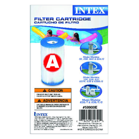 Intex Krystal Clear Pool Filter 4.25 in. W X 8 in. L