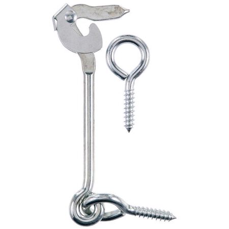 Ace 1 in. L Zinc Safety Gate Hook 1 pk