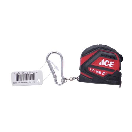 Ace 6 ft. L X 1/2 in. W Tape Measure 1 Pack