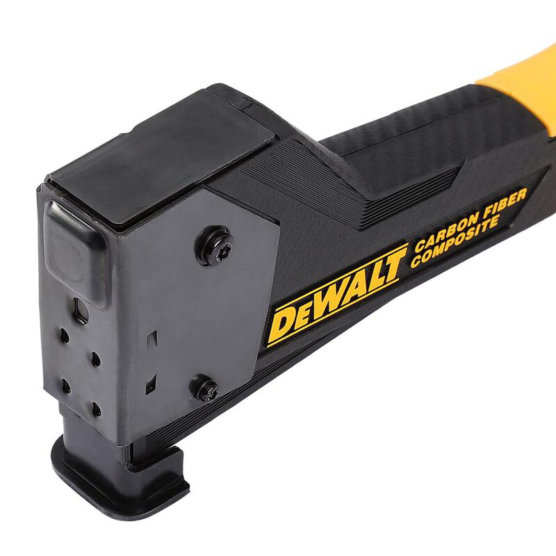 DeWalt Carbon Fiber Composite Hammer Tacker 1.8 lb. Yellow/Black