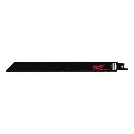 Milwaukee SAWZALL 9 in. Carbide Grit Reciprocating Saw Blade 3 pk