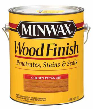 Minwax Wood Finish Transparent Oil-Based Wood Stain Golden Pecan 1 gal.