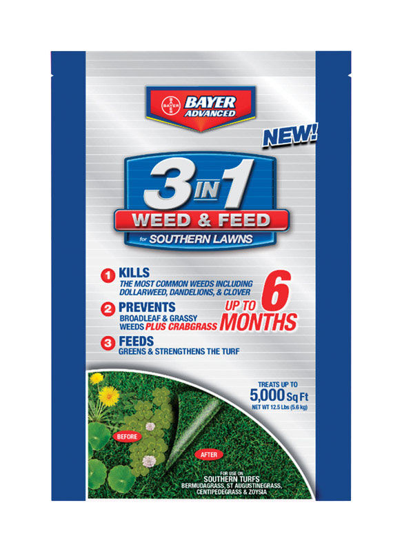 Bayer Advanced 3 In 1 Weed and Feed Zoysia 5000 sq. ft. Granules 3503