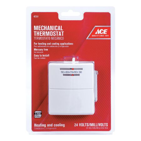 Ace Heating and Cooling Lever Thermostat