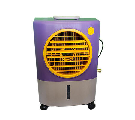 Hessaire 500 sq ft Portable Evaporative Cooler 1300 CFM Purple and Gold