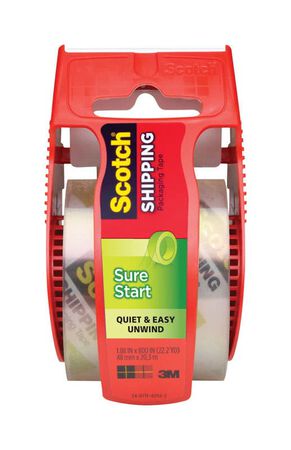 3M Scotch 1.88 in. W X 800 in. L Heavy-Duty Packaging Tape with Dispenser