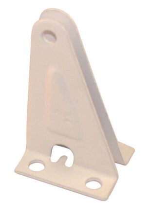 Barton Kramer White Aluminum Jamb Bracket