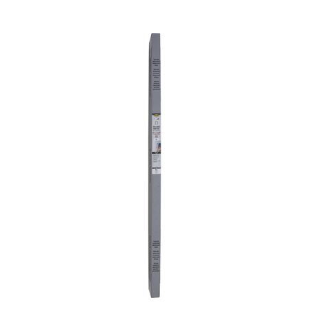 M-D Building Products PLATINUM White Rubber Kerf Molding For Doors 81 in. L X 0.63 in.