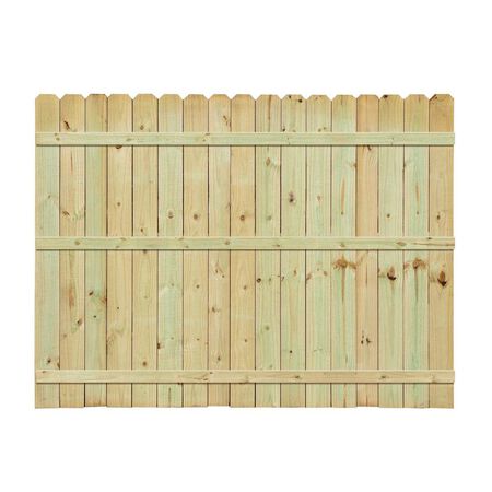 Fence Panel 6x8 Treated 1x6