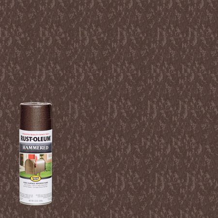 Rust-Oleum Stops Rust Hammered Brown Spray Paint 12 oz