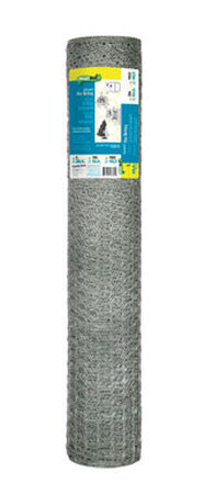 Garden Zone Poultry Netting 36 in. H x 150 ft. L 20 Ga. Silver