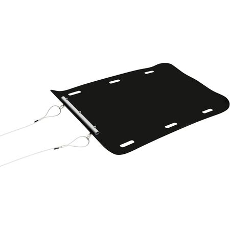 Yard Glider 36 in. x 60 in. Haul Sled, 1000 lb Capacity, for Debris, Gravel, Waste, with Heavy Duty Metal Pull Cables