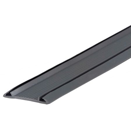 M-D Gray Vinyl Threshold Insert For Low Thresholds 36 in. L X 5/8 in.