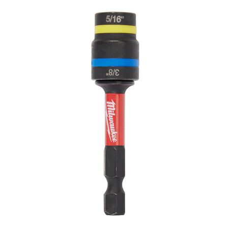 Milwaukee Shockwave 2.51 in. L Steel 2-in-1 Magnetic Nut Driver 25 pc