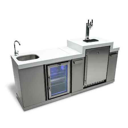Mont Alpi Beverage Center and Kegerator