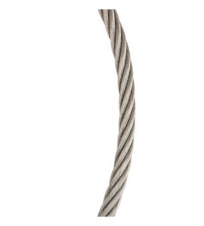 Koch Industries Galvanized Stainless Steel .093 in. D X 125 ft. L Aircraft Cable