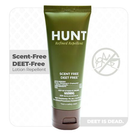 Hunt Scent-Free, DEET-Free Insect Repellent Lotion