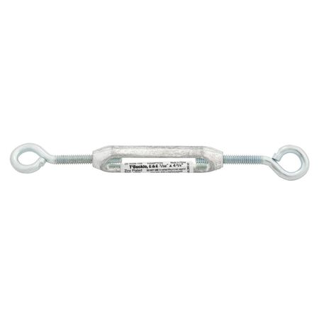 Hampton Zinc-Plated Aluminum/Steel Turnbuckle 120 lb