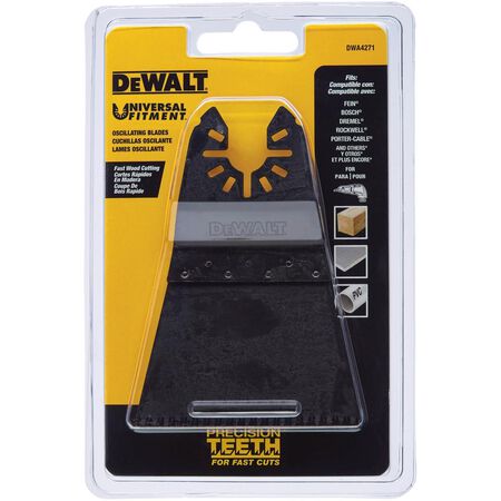 DeWalt Universal Fitment High Carbon Steel Precision Tooth Oscillating Blade 1 Piece