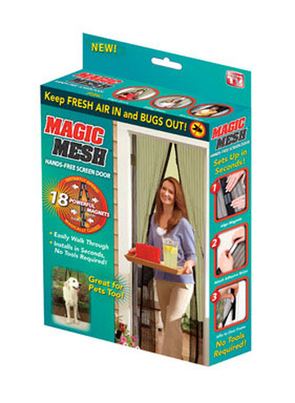 Magic Mesh As Seen On TV HandsFree Screen Door 1 pk Stine