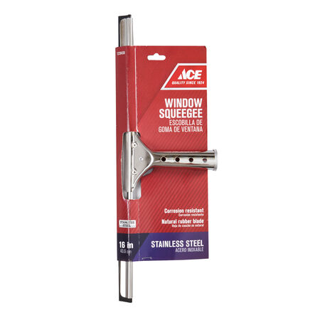 Ace 16 in. Stainless Steel Window Squeegee