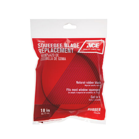 Ace 18 in. Rubber Squeegee Replacement Blade