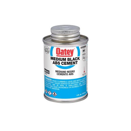 Oatey Black Cement For ABS 4 oz