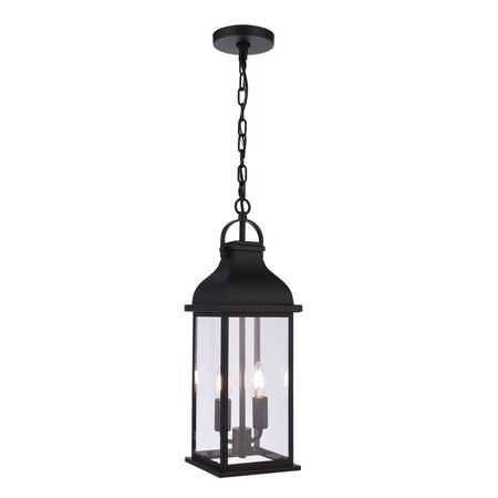 Craftmade Bent Tree 2 Light Outdoor Pendant in Midnight