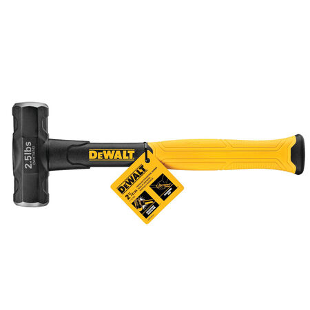 DeWalt 2.5 lb Steel Engineering Hammer 8-3/4 in. Fiberglass Handle