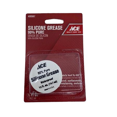 Ace NSF Approved Waterproof Silicone Grease 0.5 oz Carded