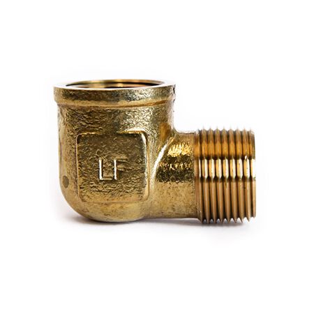 ATC 3/4 in. FPT 3/4 in. D MPT Brass 90 Degree Street Elbow