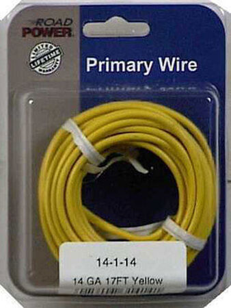 Coleman Cable 17 ft. L Primary Wire 14 Ga. Carded