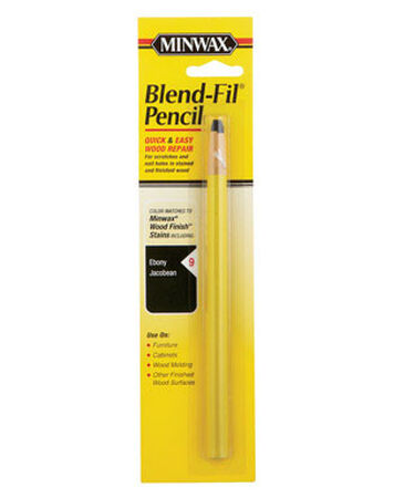 Minwax Blend-Fil No. 9 Ebony and Jacobean Wood Wood Pencil Transparent