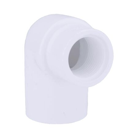 Charlotte Pipe Schedule 40 1 in. Slip X 3/4 in. D FPT PVC Elbow 1 pk