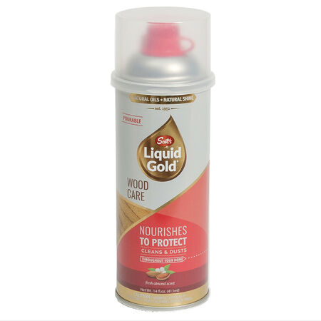 Scotts Liquid Gold Almond Scent Wood Cleaner and Preservative 14 oz Liquid