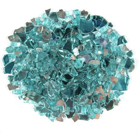 MSI Surfaces Aqua Blue Fire Glass