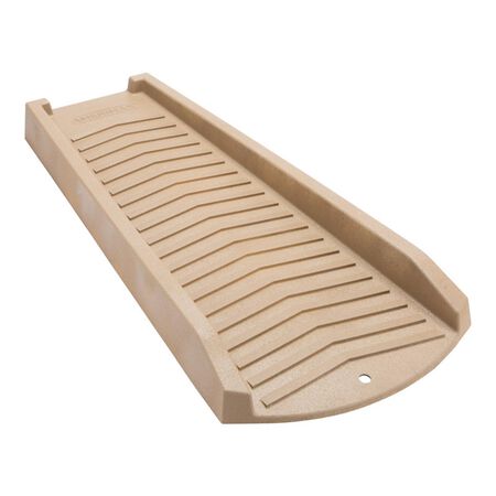 Amerimax 2.5 in. H X 11.5 in. W X 24 in. L Stone Vinyl Splash Block