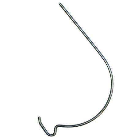 HILLMAN Galvanized Silver Picture Hanger 20 lb 4 pk