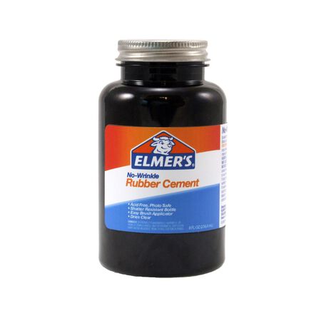 Elmers Liquid Rubber Cement Adhesive 8 oz