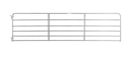 16in. 6-Bar Economy Galvanized Tube Gate