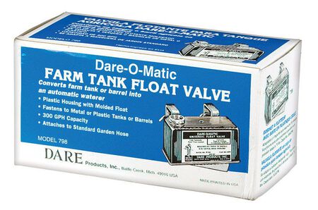 Dare-O-Matic Plastic Tank Float Valve