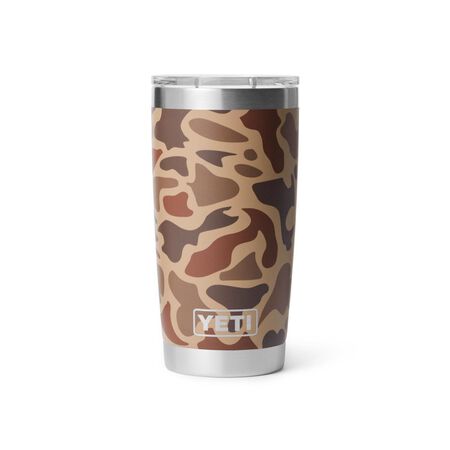 YETI Rambler 20 oz. Wetlands Camo BPA Free Tumbler with MagSlider Lid
