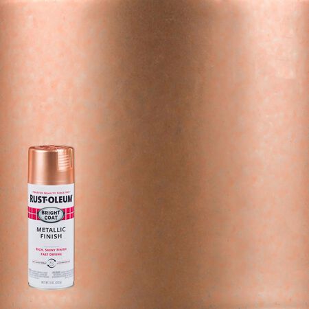 Rust-Oleum Bright Coat Gloss Copper Spray Paint 11 oz