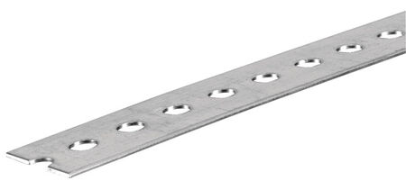 Boltmaster Slotted Flat Bar 1-3/8 in. x 36 in. 14 Ga 5/16 in. Steel 1-3/8 in.