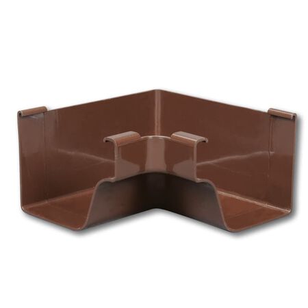 Amerimax 5 in. W X 6.25 in. L Brown Vinyl K Inside Corner