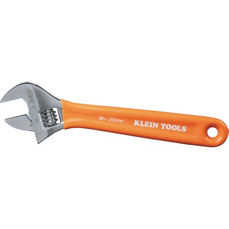 Klein Extra-Capacity Adjustable Wrench, 8-in.