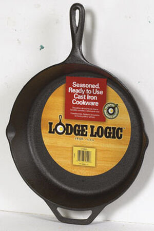 Lodge Logic 12 in. W Cast Iron Skillet