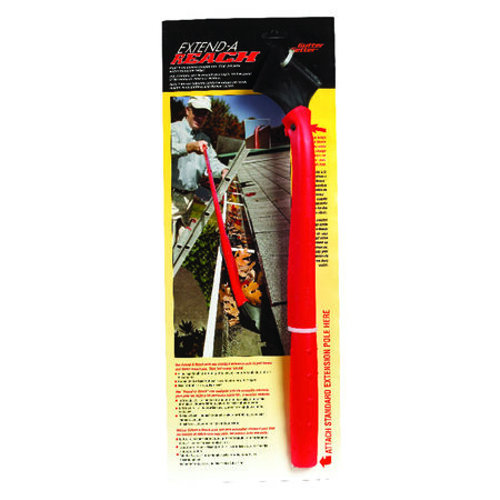 Gutter Getter 17 in. L Red/Black Polypropylene Gutter Cleaning Scraper
