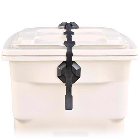 Blazer Brand Strong Strap Black Trash Lock 48 in. L 1 pk